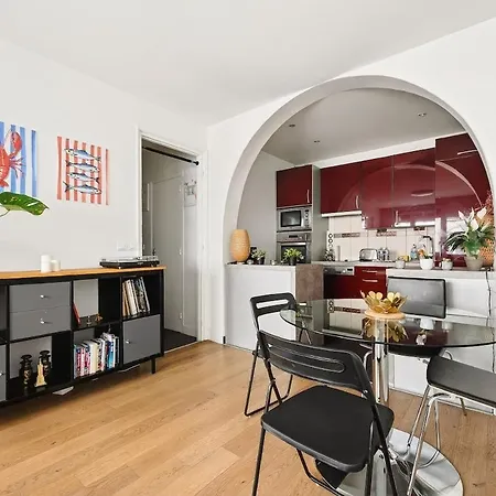 1br Flat 3 Min To Pont-cardinet Station *